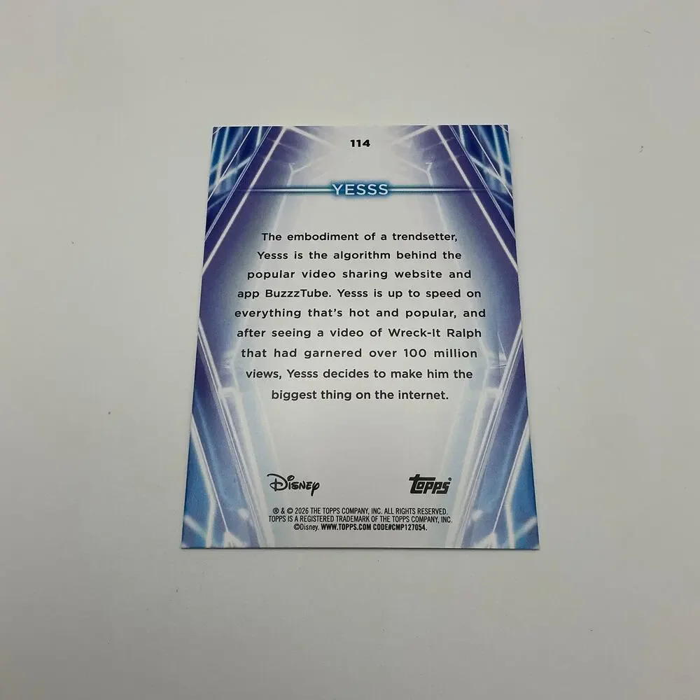 Topps chrome disney